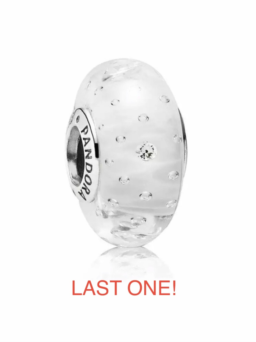 Authentic Pandora Murano Fizzle Charm
